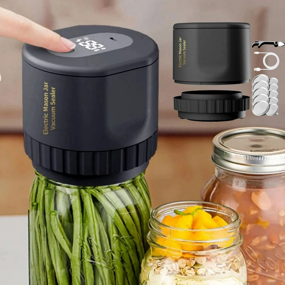 Electric Mason Jar Vacuum Sealer