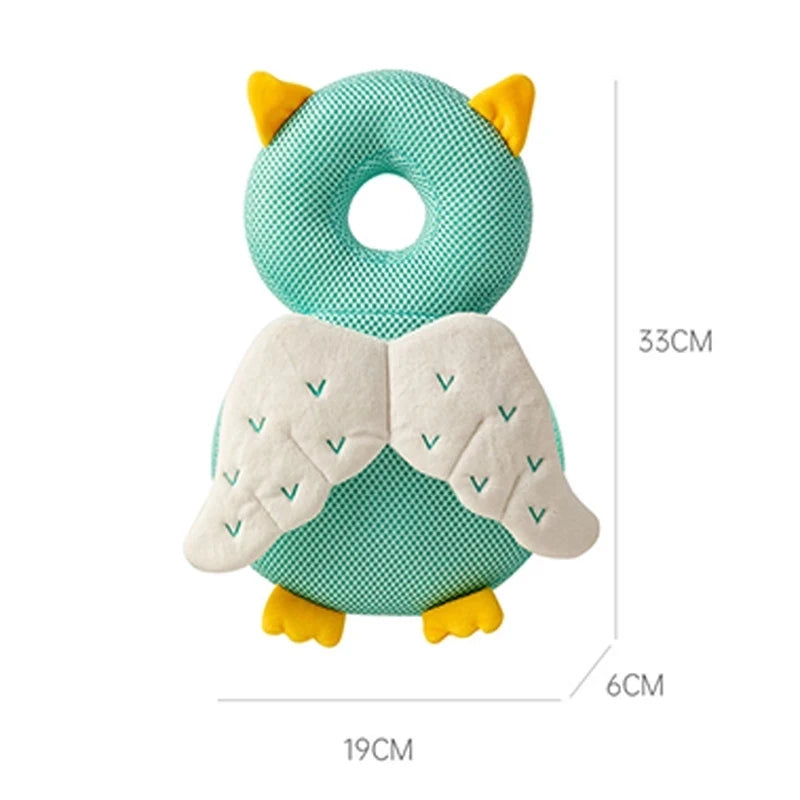 Baby Head Protector Backpack Pillow For Kids 1-3 Y Toddler Children Soft PP Cotton