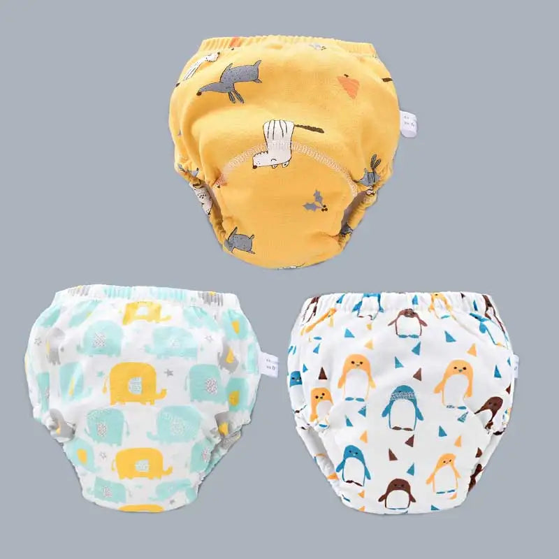 Baby Reusable Diapers Panties Potty Training Pants For Children Ecological