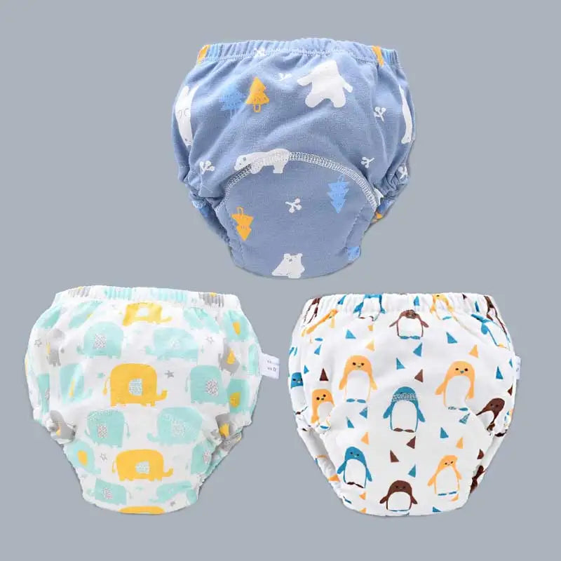 Baby Reusable Diapers Panties Potty Training Pants For Children Ecological