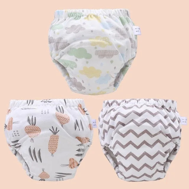 Baby Reusable Diapers Panties Potty Training Pants For Children Ecological