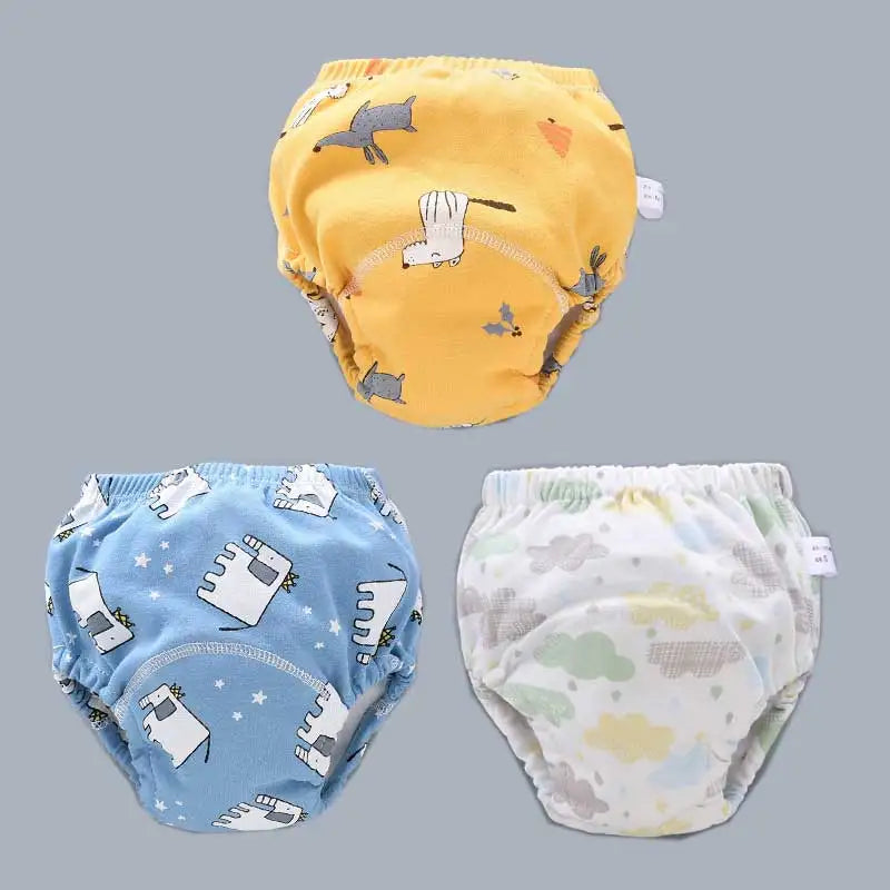 Baby Reusable Diapers Panties Potty Training Pants For Children Ecological