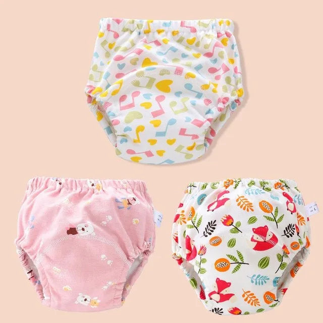 Baby Reusable Diapers Panties Potty Training Pants For Children Ecological
