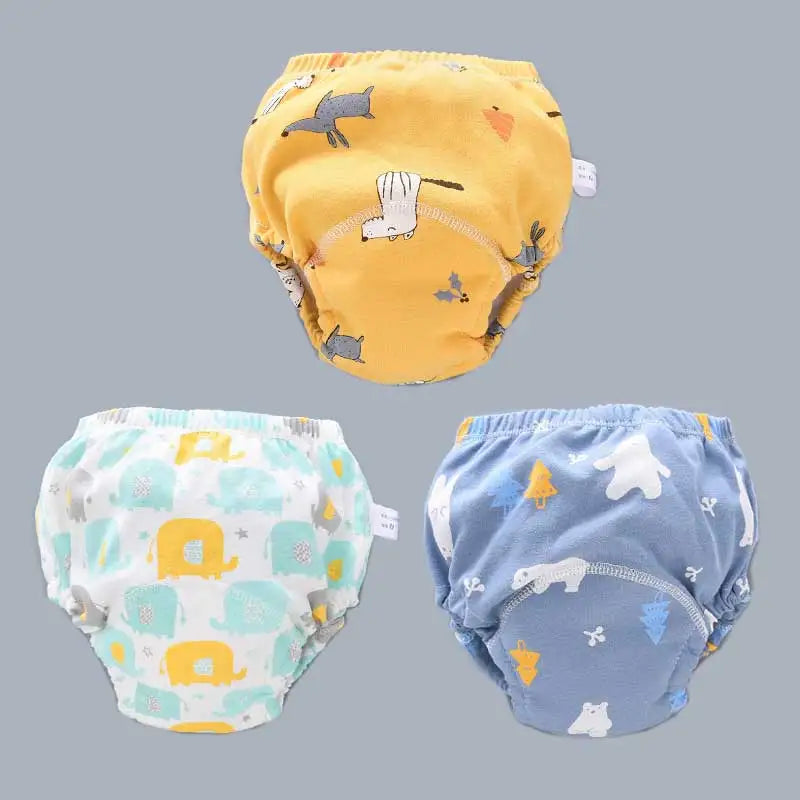 Baby Reusable Diapers Panties Potty Training Pants For Children Ecological