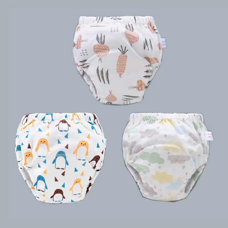 Baby Reusable Diapers Panties Potty Training Pants For Children Ecological