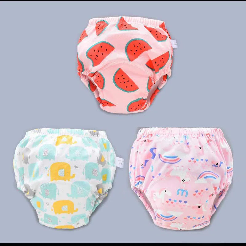 Baby Reusable Diapers Panties Potty Training Pants For Children Ecological