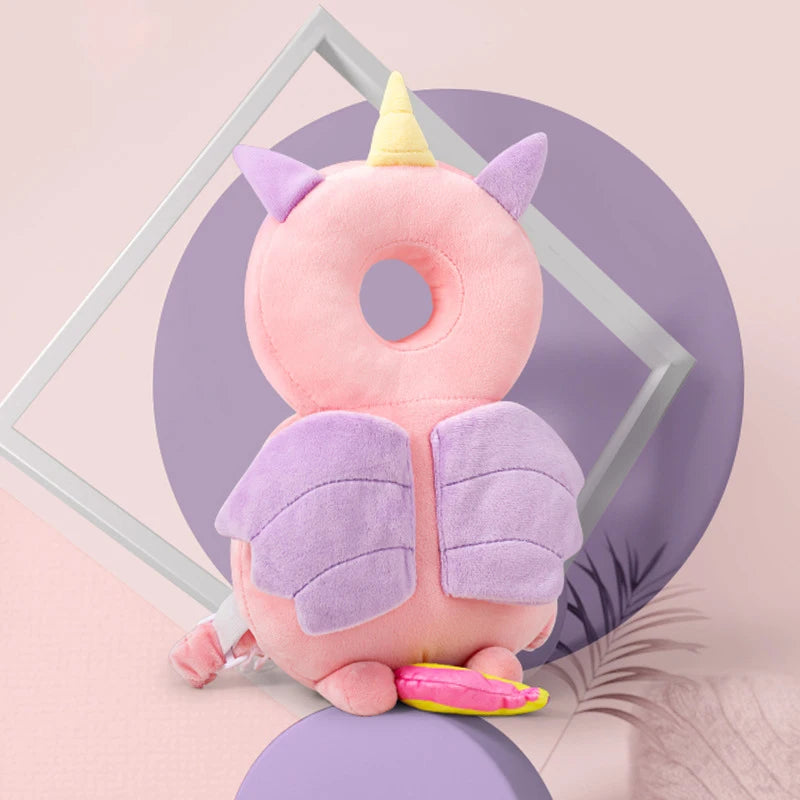 Baby Head Protector Backpack Pillow For Kids 1-3 Y Toddler Children Soft PP Cotton