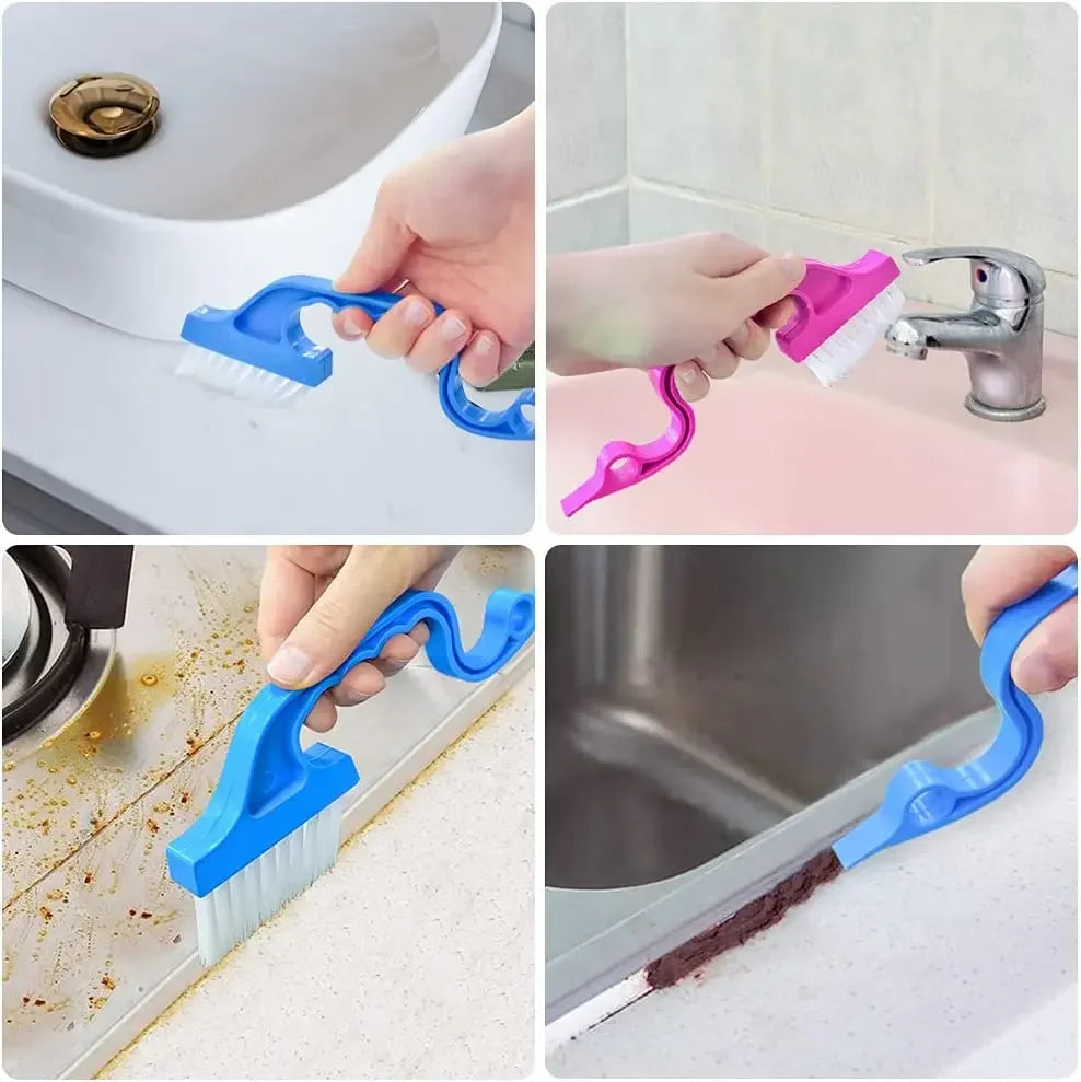 2 In 1 Windows Gap Household Cleaning Brush Flat Mouthed Shovel Useful Things