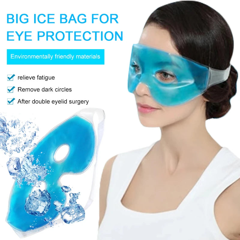 Cooling Ice Eye Mask Fatigue Relief Remove Dark Circles Cold Eye Mask Sleep