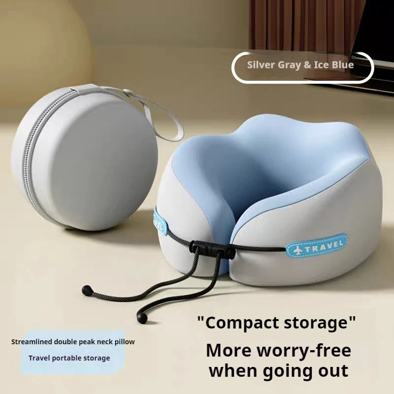 Memory Foam Neck Pillow Travel Pillow Portable U Shape Pillow for Airplane
