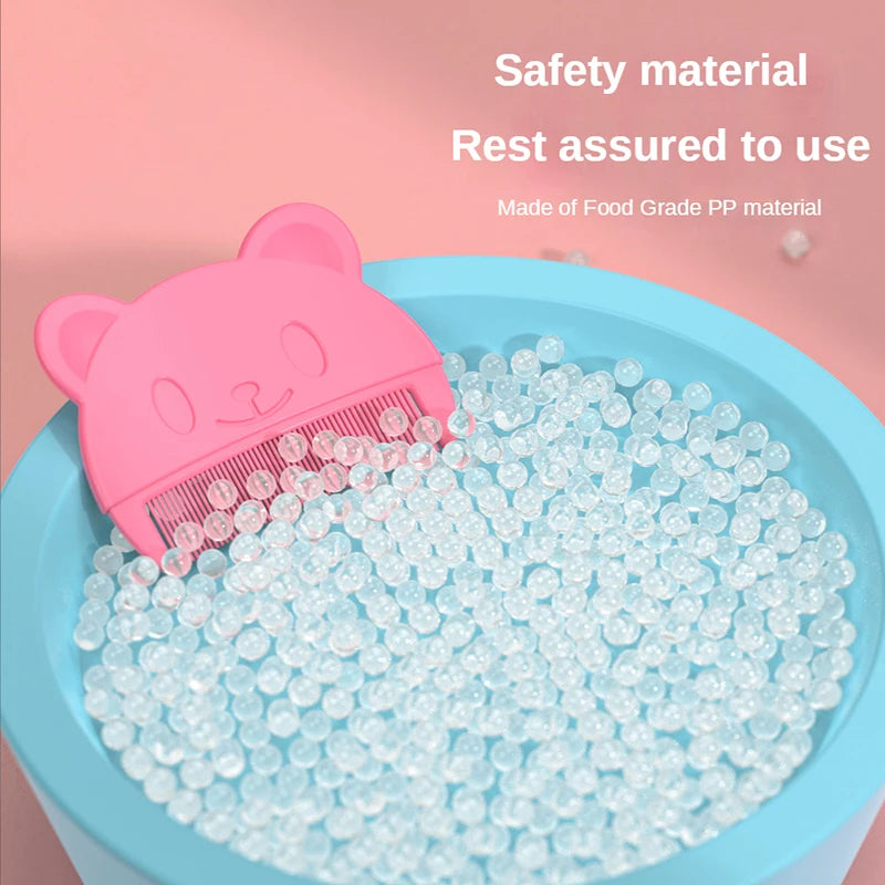 Baby Care Accessories Fetal Head Fat Comb Infant Bathing Soft Comb Newborn