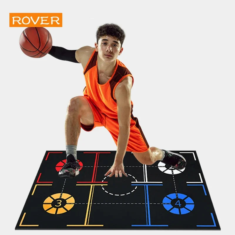 Basketball Train Mat  Non Slip Soundproof Material Children adolescents Indoor Ball