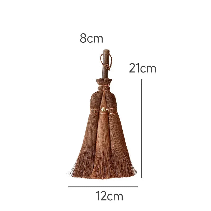 Natural Household Cleaning Broom, Coconut Palm, Silk Cup, Tea Set Brush