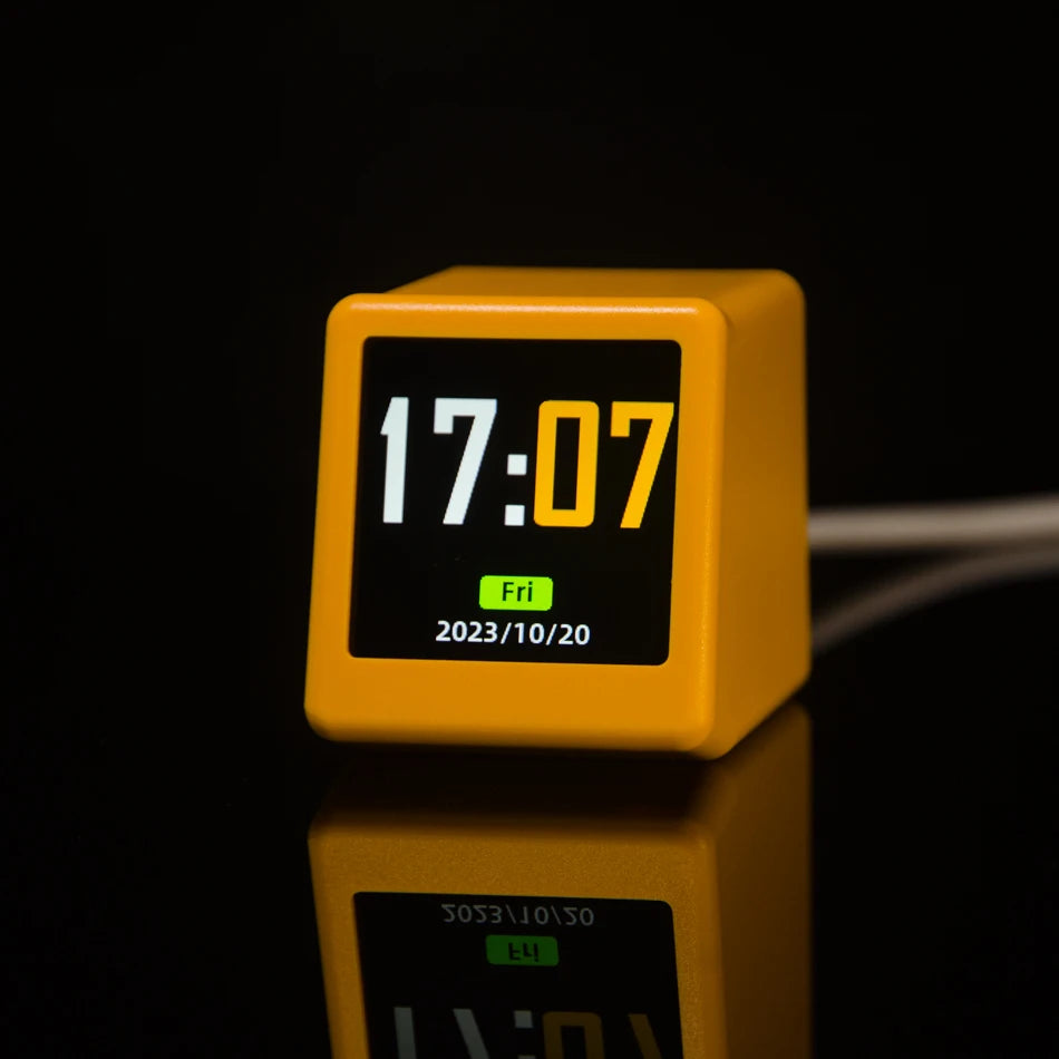 GeekMagic Smalltv-Ultra Cheap Smart gift Desktop Bed Clock WiFi Weather Forecast