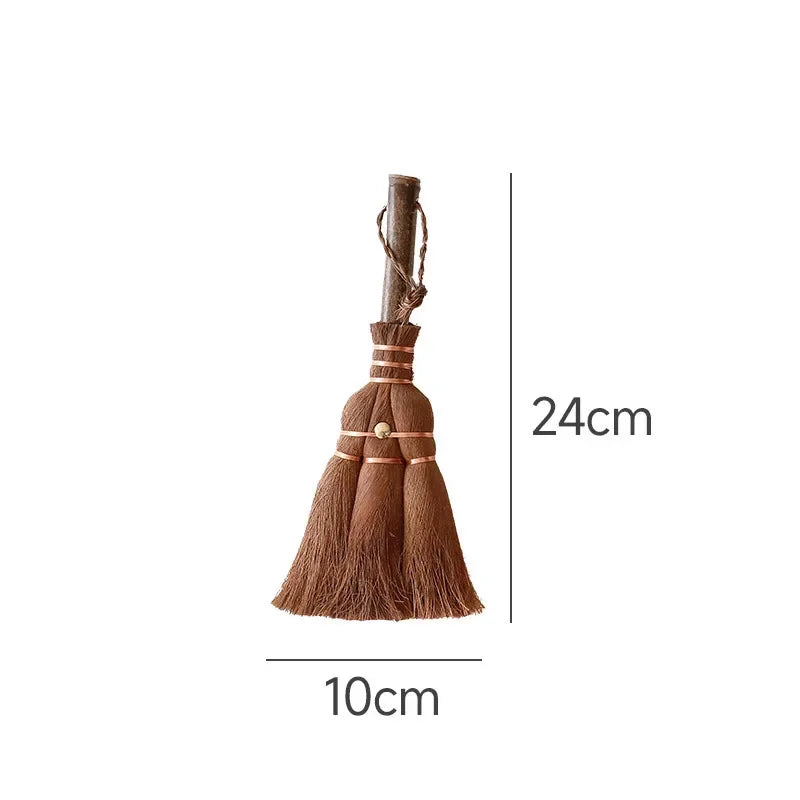 Natural Household Cleaning Broom, Coconut Palm, Silk Cup, Tea Set Brush