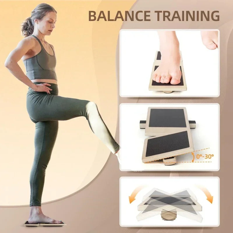 Physical Therapy Posture Corrector Single Foot Balance Board Ankle Strengthener