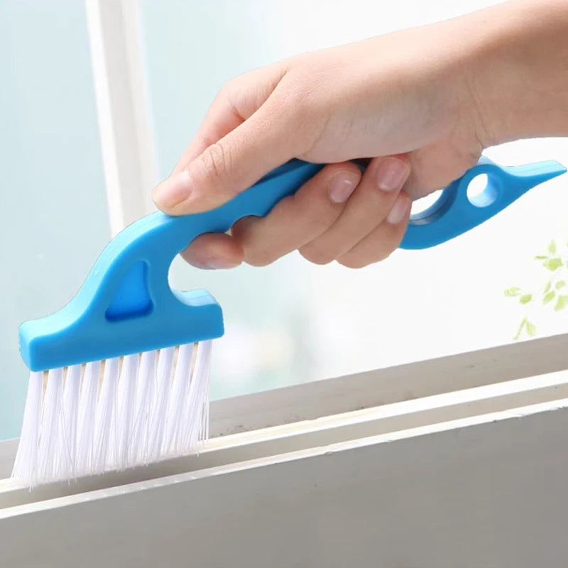 2 In 1 Windows Gap Household Cleaning Brush Flat Mouthed Shovel Useful Things