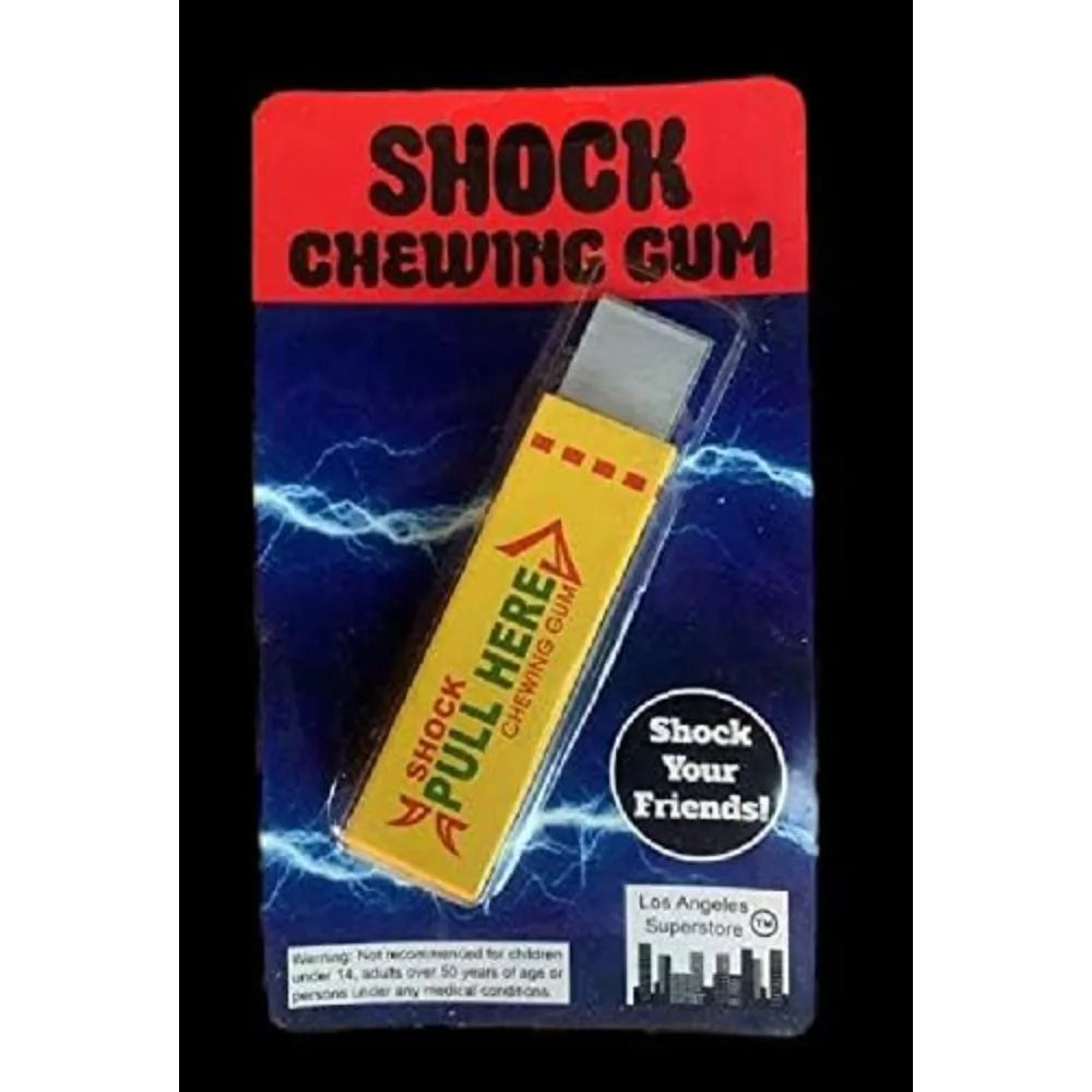 Fun Toy Electric Shock Joke Chewing Gum Shocking Gift Gadget Prank Trick