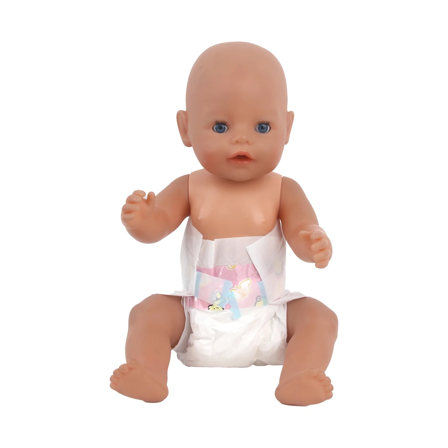 43CM Baby New Born Doll Diapers,Cute Cartoon Baby Doll Diapers,Doll
