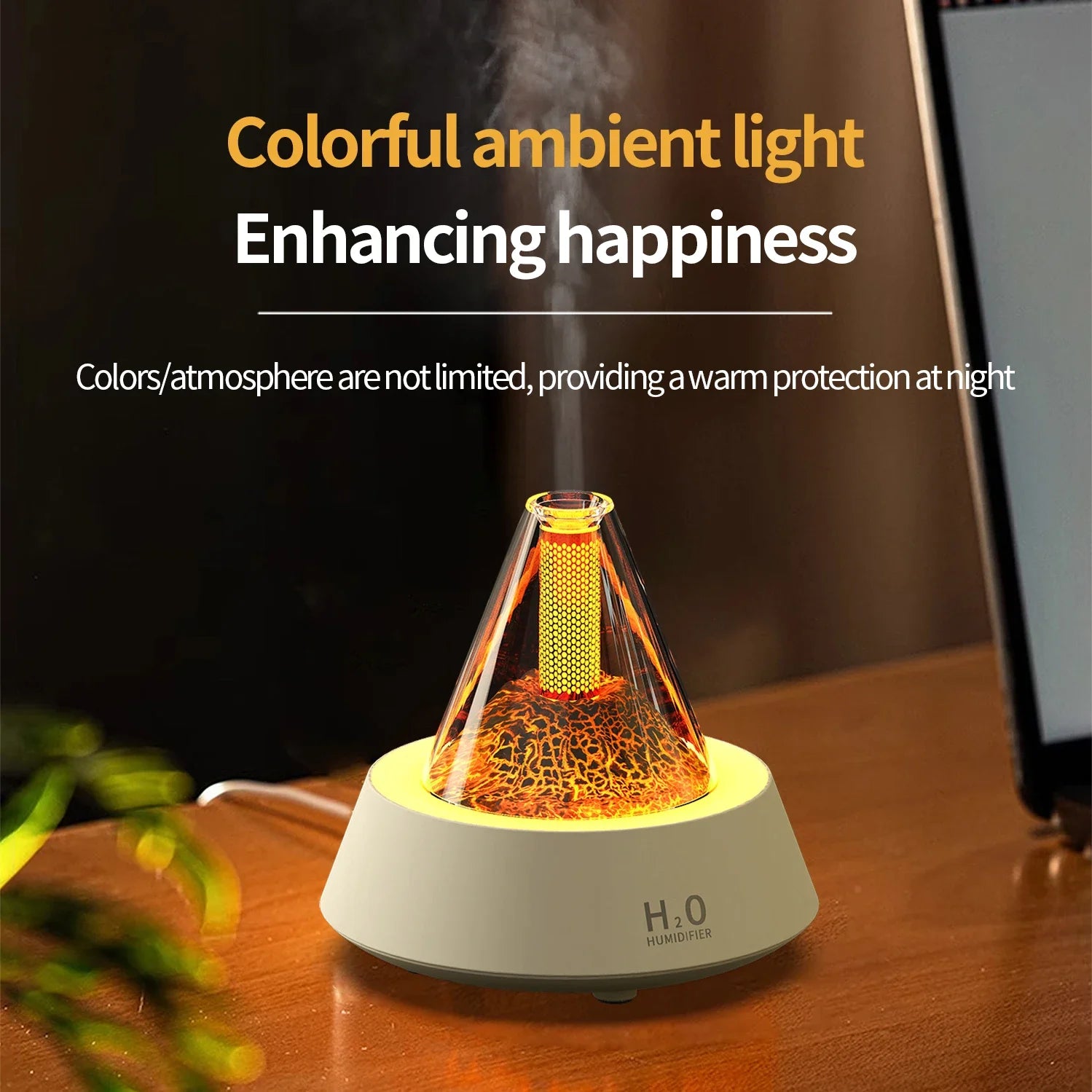 Essential Oil Diffuser,Scent Aromatherapy Diffuser Air Desk Humidifier for Bedroom