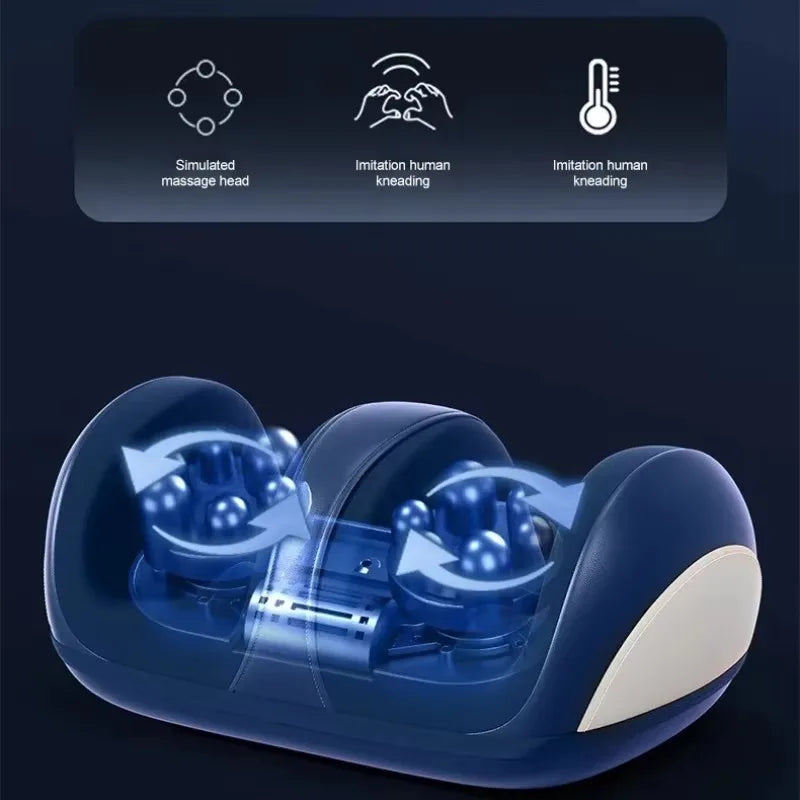 Super Big Electric Foot Leg Massager Deep Tissue Shiatsu Kneading Relax
