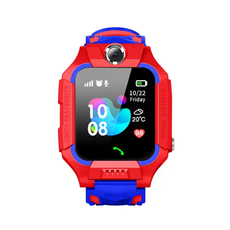 Children's Smart Watch Girl Boy-Smart Watch Children's Watch Age 4-12 Years