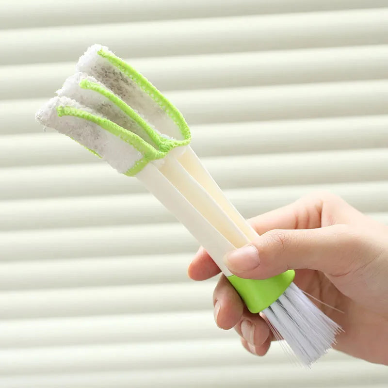 2In1 Car Air-Conditioner Outlet Cleaning Tool Multi-purpose Dust Brush Car Interior
