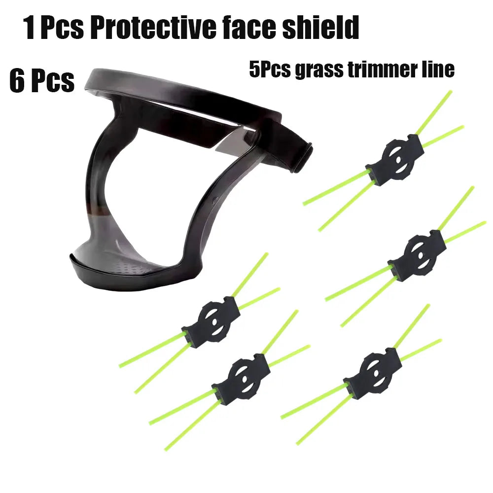 Full-Face Transparent Protection Mask with Adjustable Buckle - Reusable