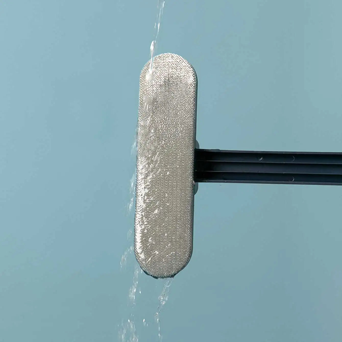 1 multifunctional long handled window brush, wet and dry dual-usecleaning