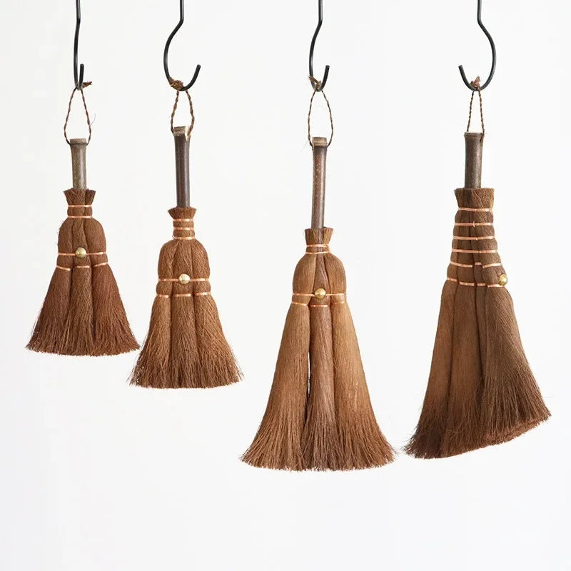 Natural Household Cleaning Broom, Coconut Palm, Silk Cup, Tea Set Brush
