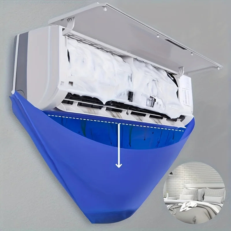 A Complete Air Conditioner Cleaning Kit - Including Dust Cover, Water B Wall