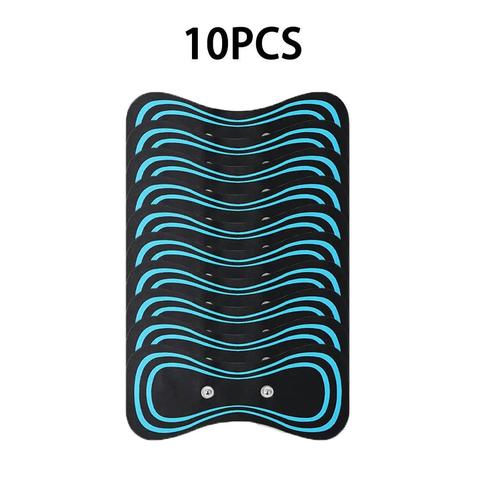 10PCS Portable Mini Electric Neck Back Massager Cervical Massage Patch
