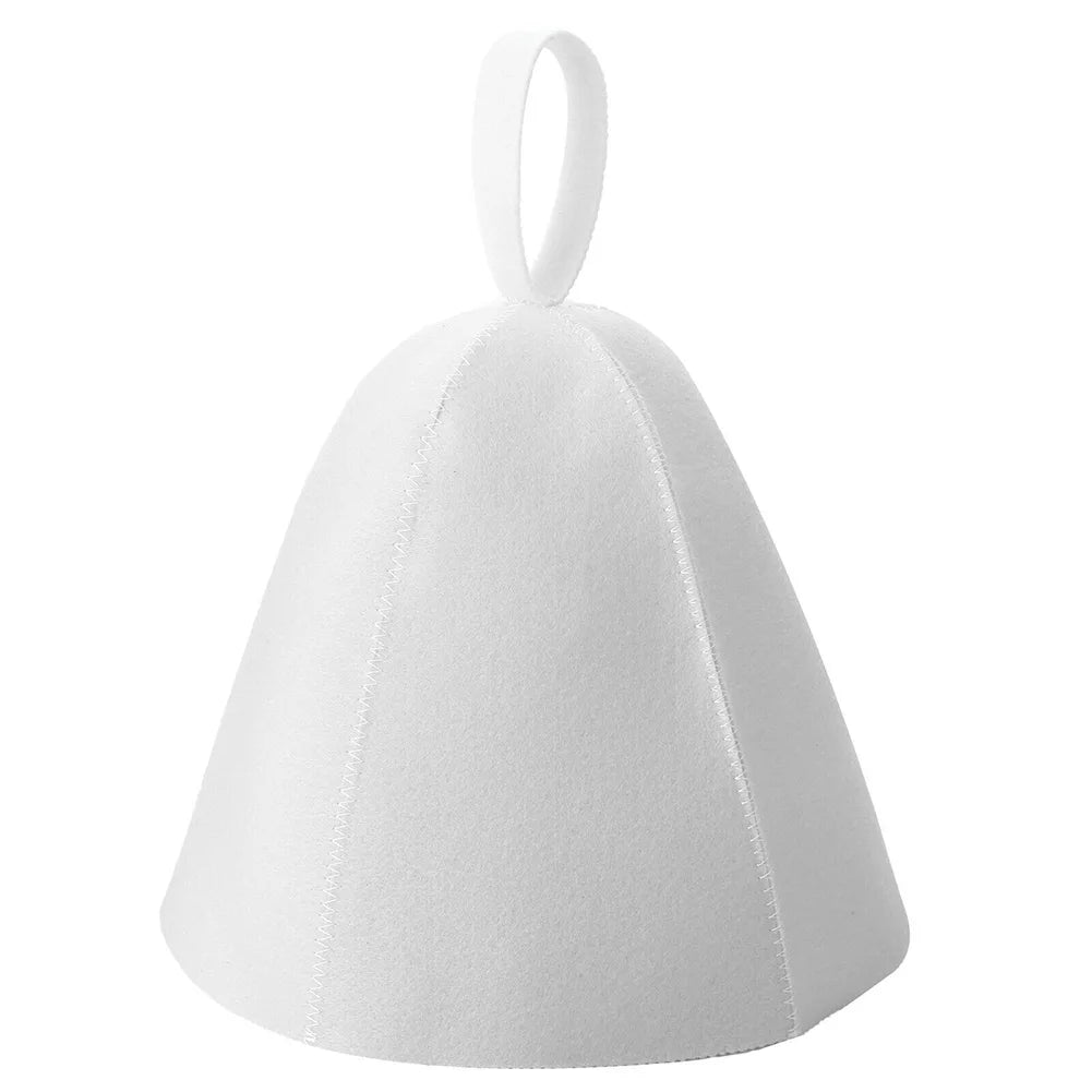 New Sauna Hat Anti Heat Caps Shower Caps Sauna Hat For Bath House Head