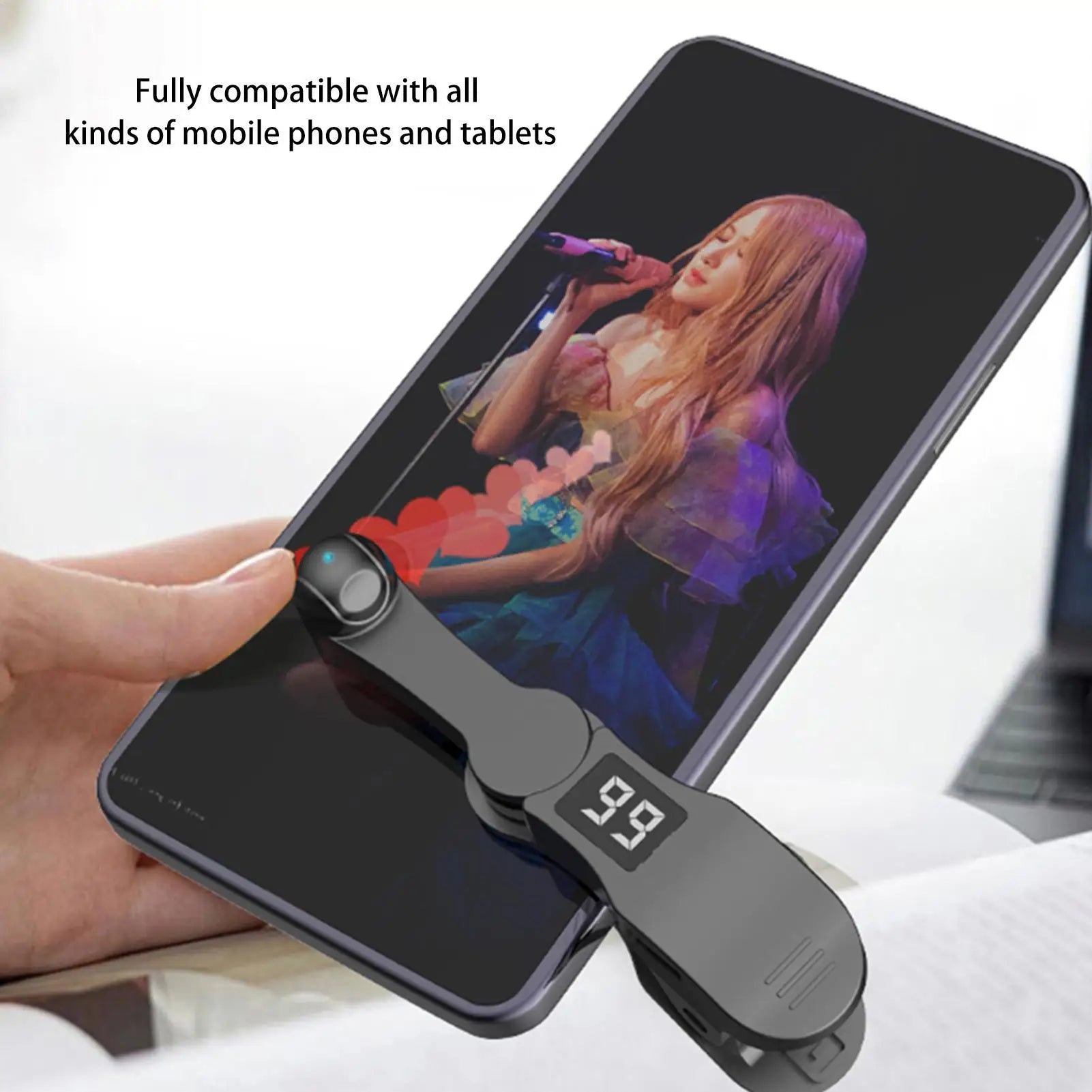 Smart Automatic Screen Tapper Automatic Finger Clicking Device Smartphone