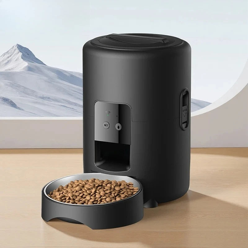 Good Home Portable Automatic Pet Feeder - Convenient Practical Pet