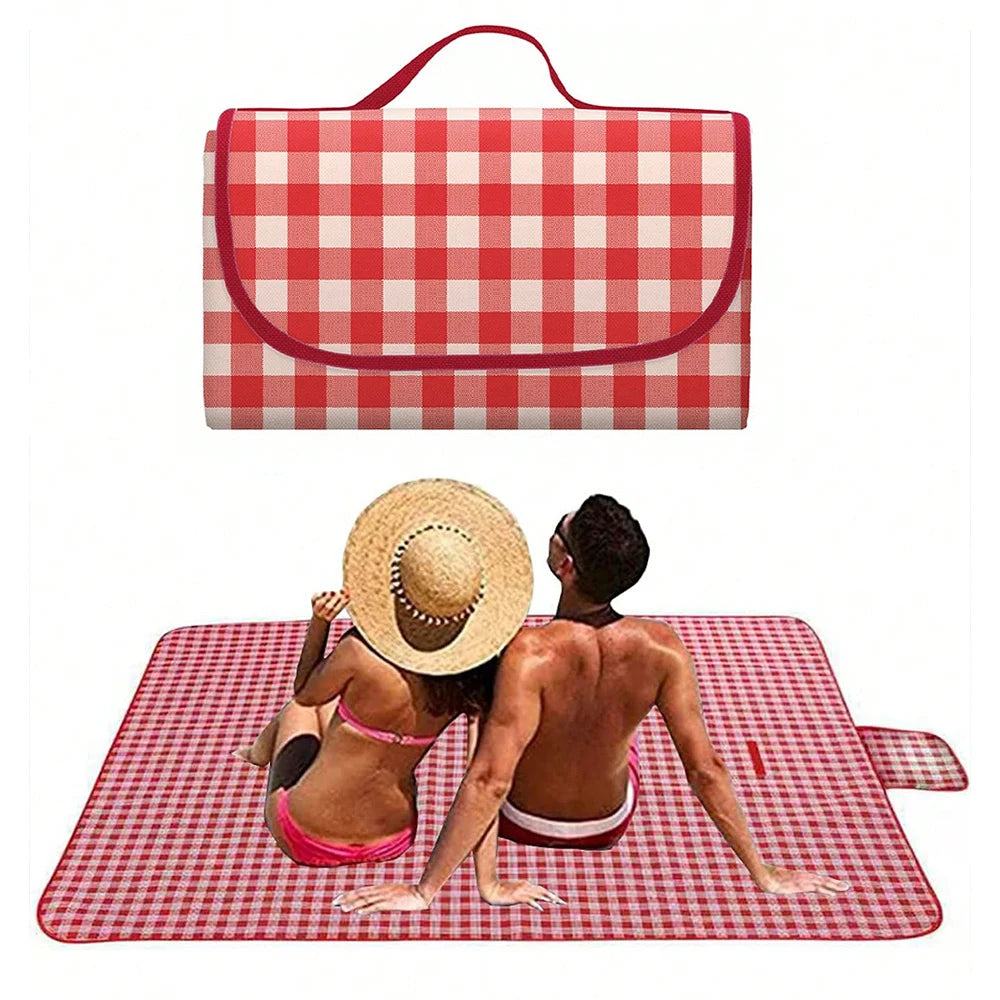 Picnic Blanket Beach Mat Extra 150x200cm Sandproof Waterproof