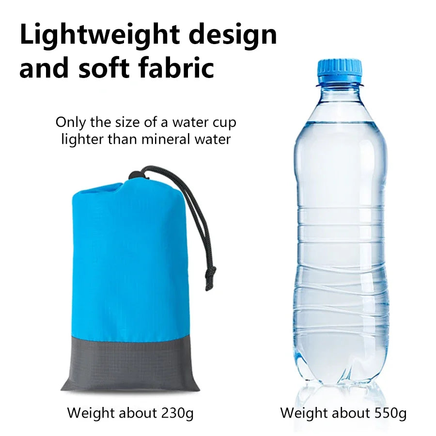 Portable Beach Blanket 200*210cm Sandproof Beach Mat Waterproof Quick