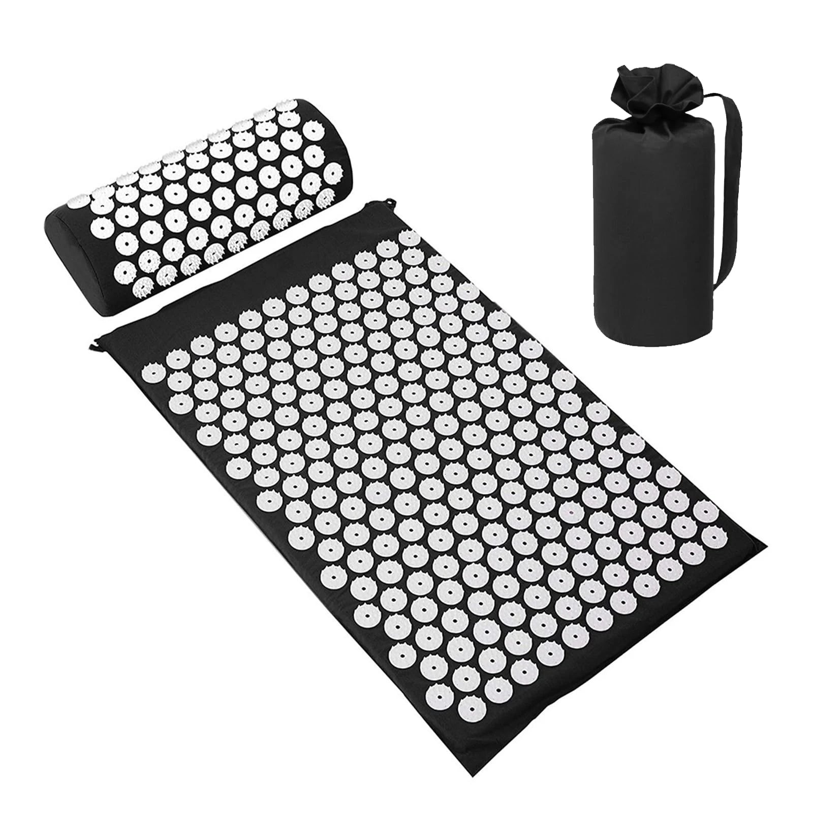 1PC/SET Massager Cushion Acupressure Mat Pillow Relieve Stress Back Pain