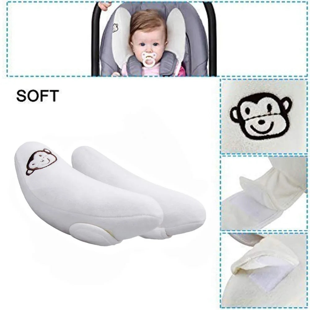 Baby Pillow Stroller Baby Head and Neck Support Pillow Body Fixed To Prevent Baby
