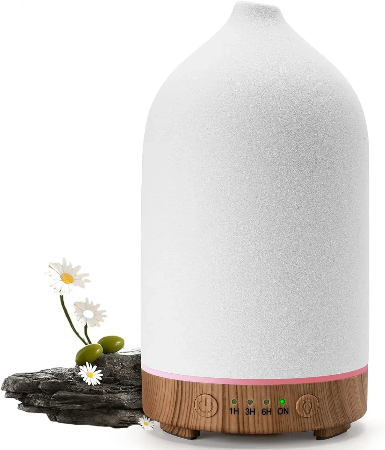 Essential Oil Diffuser 100ml Ceramic Ultrasonic Aroma  Diffuser Humidifier