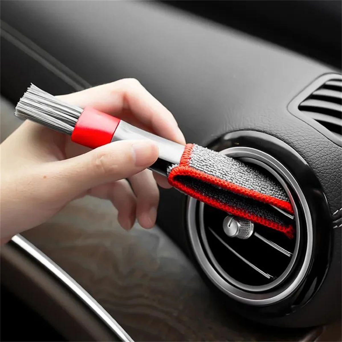 Car Cleaning Brush Air Conditioner Outlet Cleaning Tool Multi-purpose Dust Brush