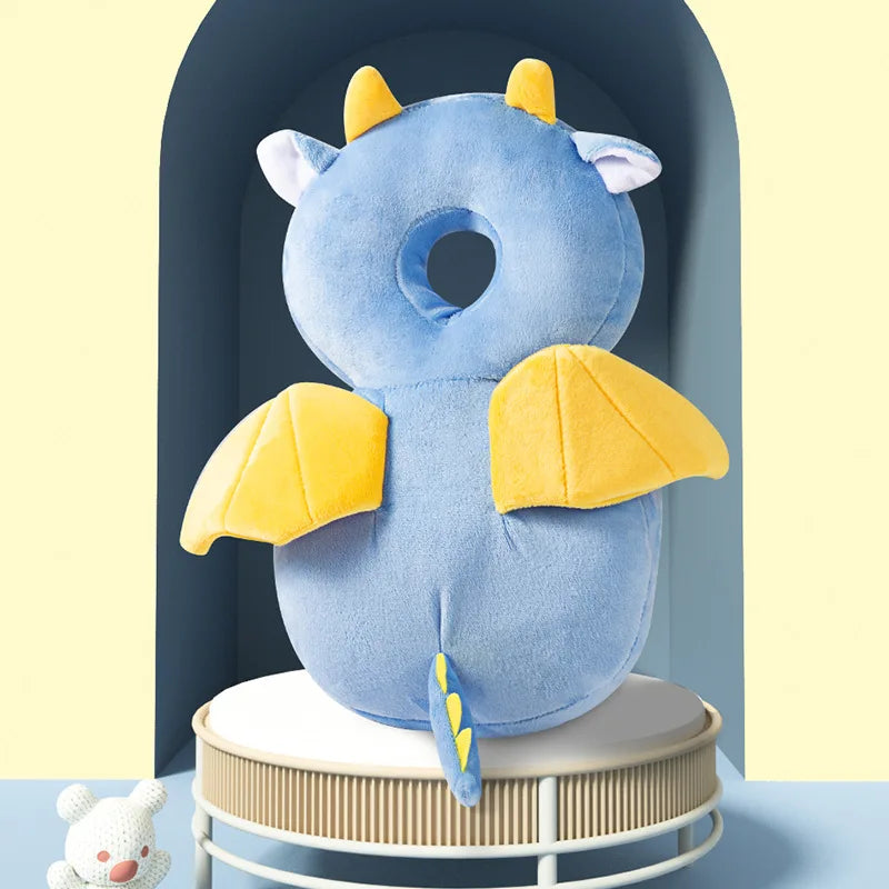 Baby Head Protector Backpack Pillow For Kids 1-3 Y Toddler Children Soft PP Cotton
