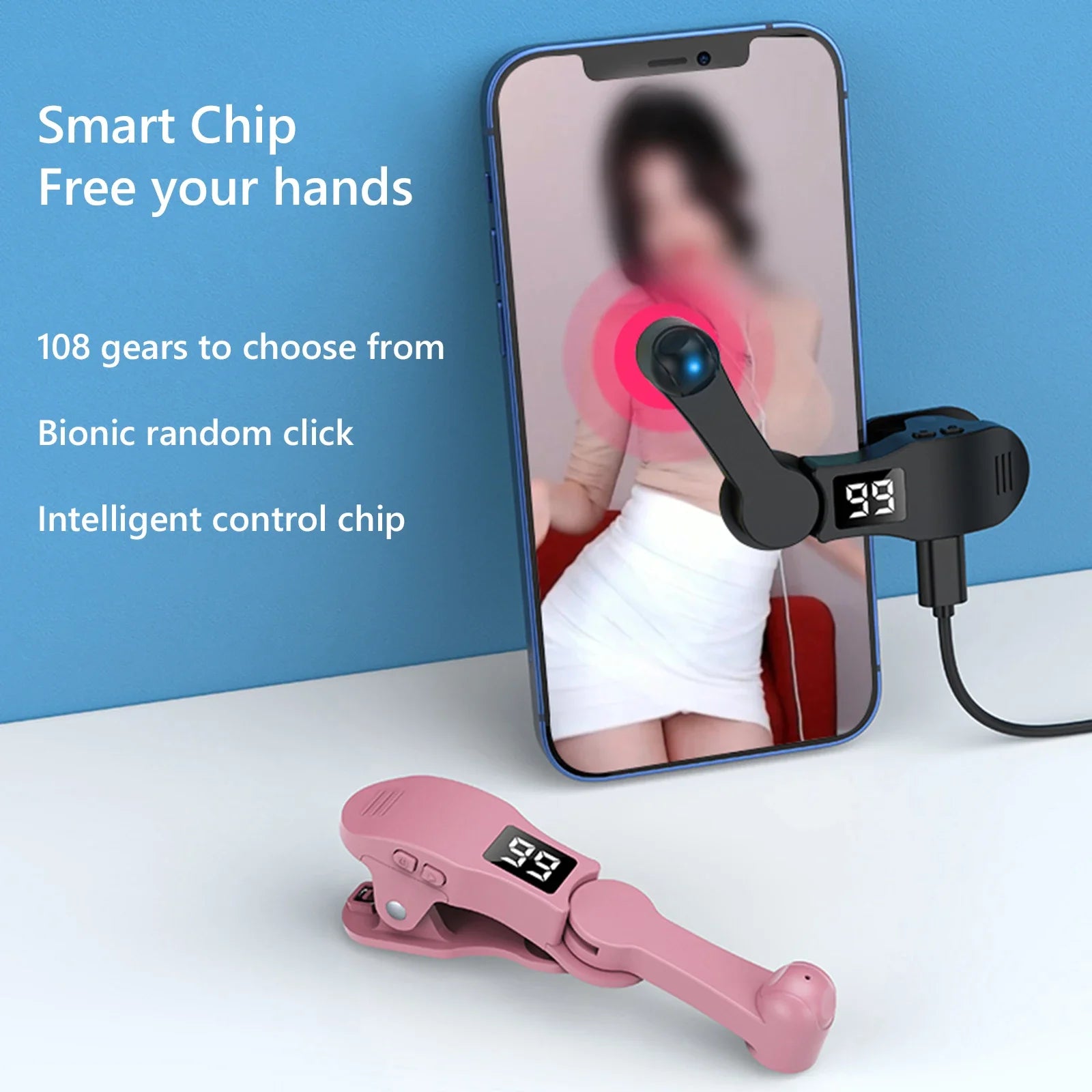 Auto Screen Clicker for Smart Phone Apps Video Live Streaming Gadget USB