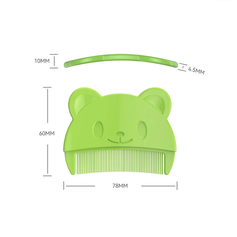 Baby Care Accessories Fetal Head Fat Comb Infant Bathing Soft Comb Newborn