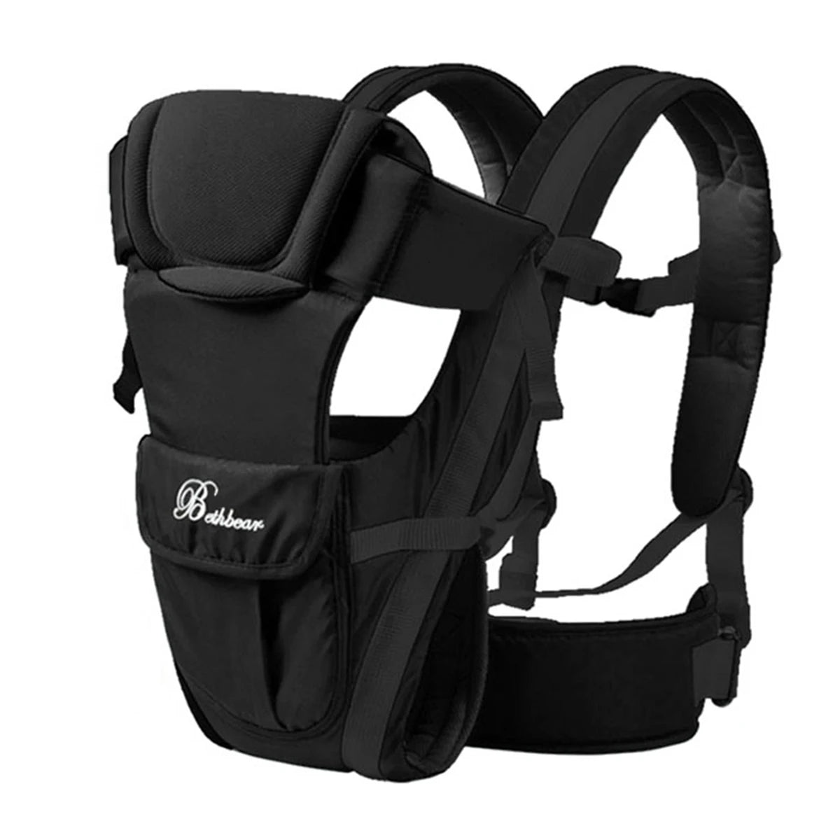 Baby Sling Carrier, 4-in-1 Ergonomic Baby Backpack Carrier, Easily Adjustable Baby