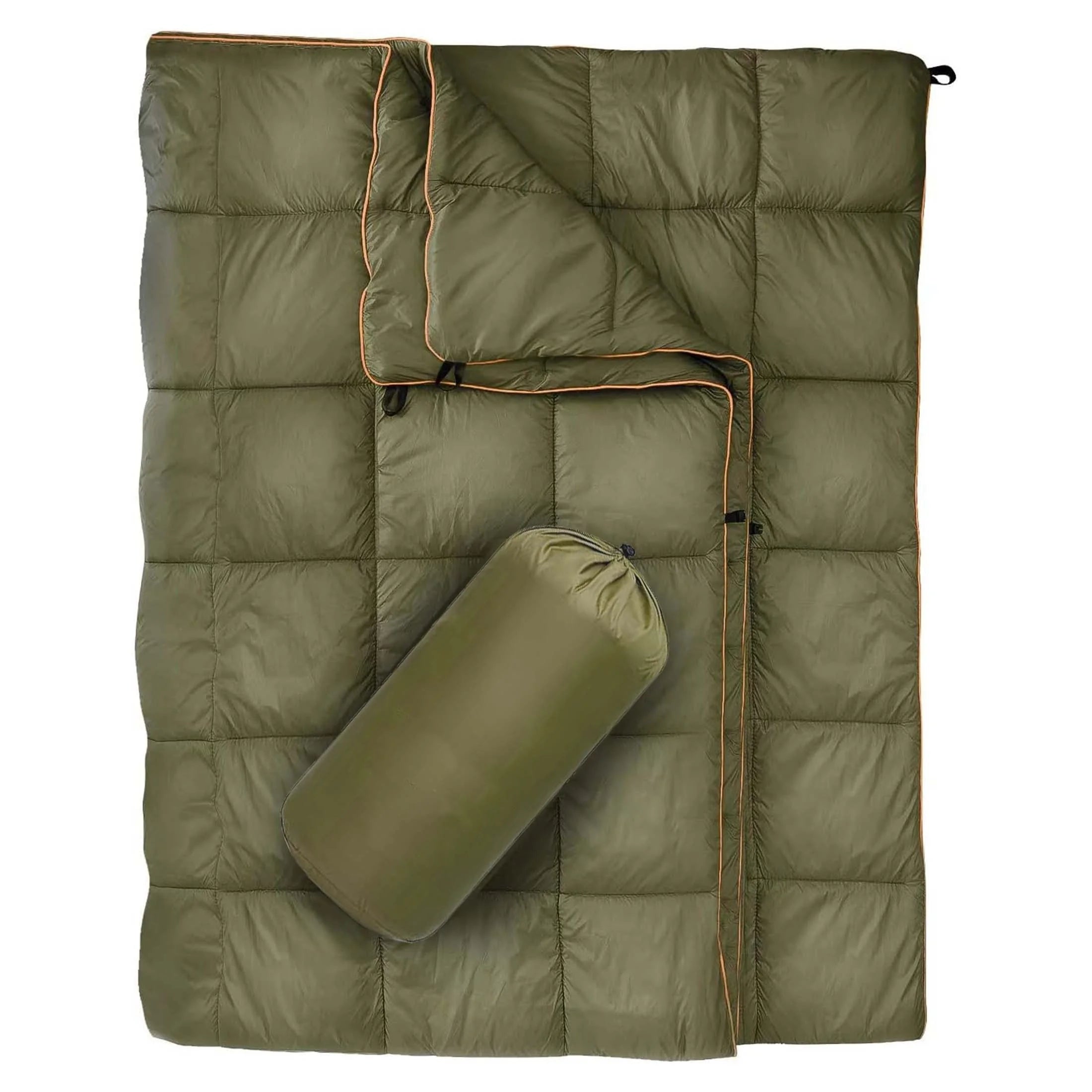 Outdoor Camping Puffy Blanket - Portable, Compact, Comfortable for Camping Adventures