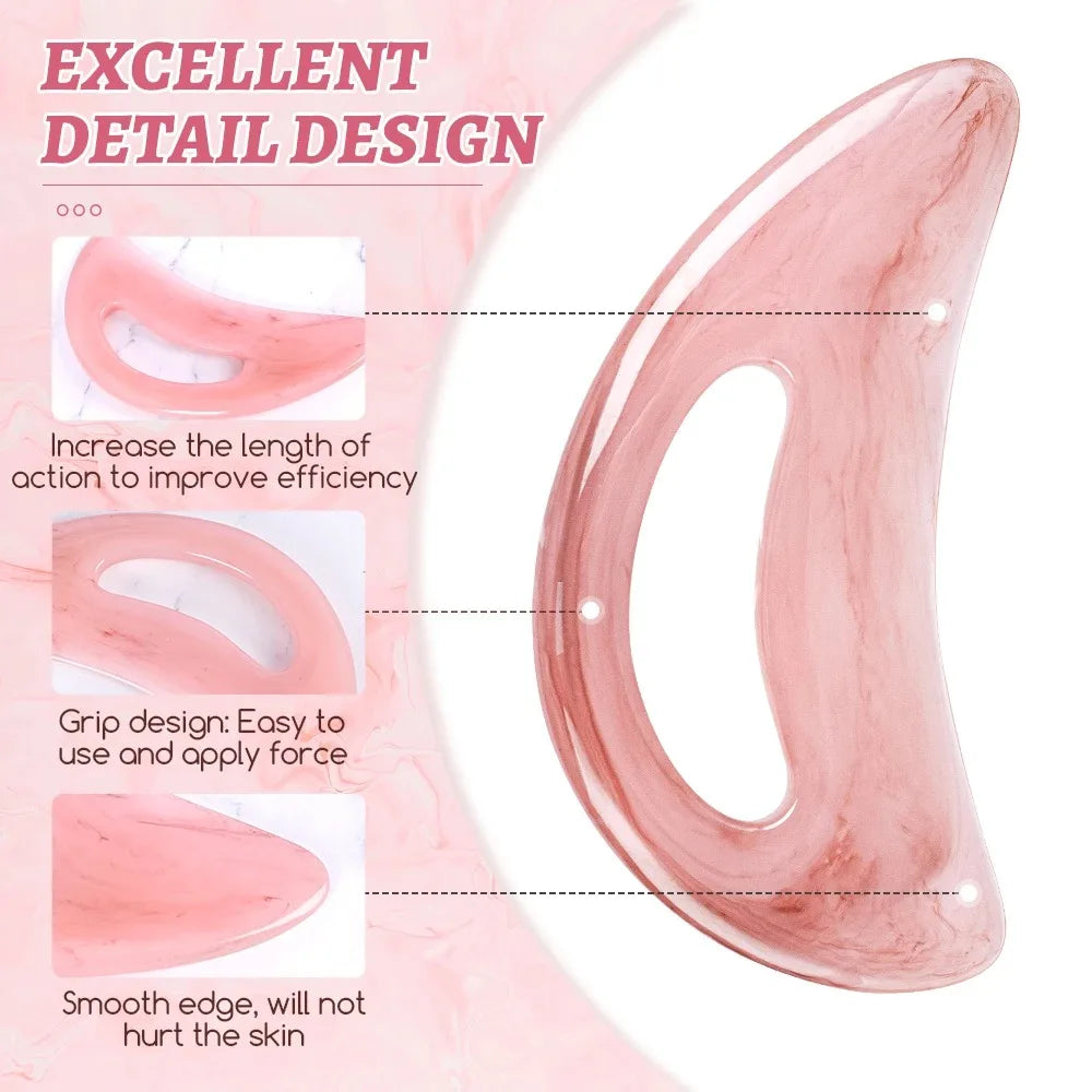 Gua sha massage tool neck back massager body leg foot guasha scraping