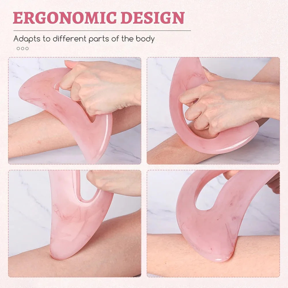 Gua sha massage tool neck back massager body leg foot guasha scraping