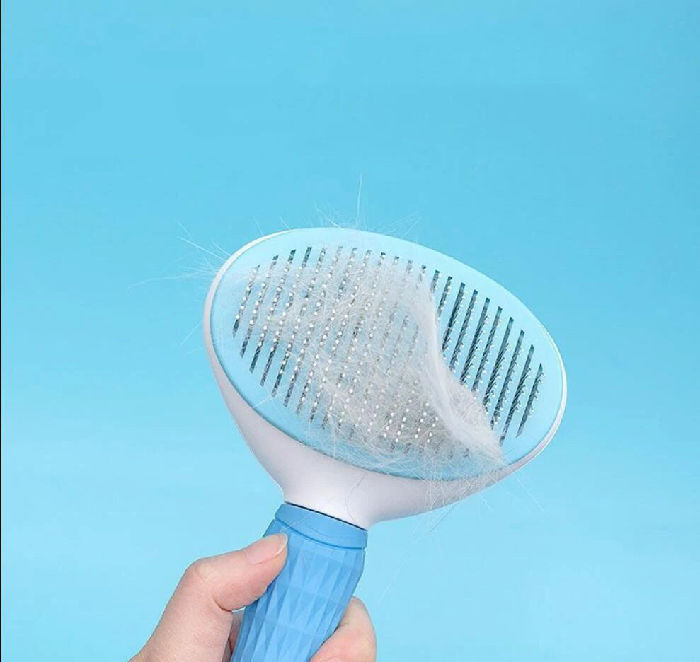 Pet Dog Hair Brush Cat Comb Grooming And Care Cat Brush Stainless Steel Comb