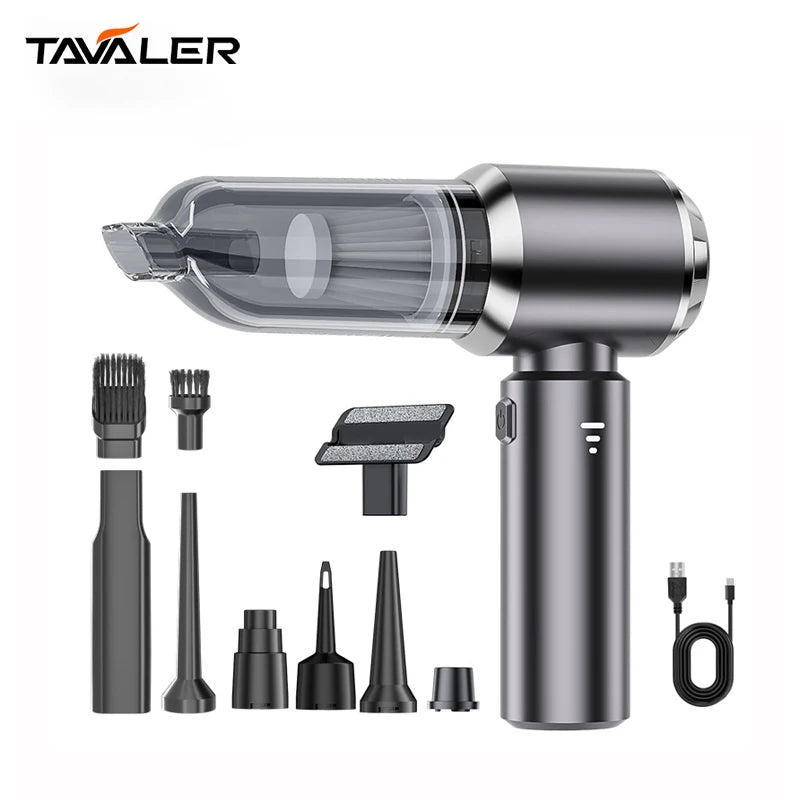 Car Vacuum Cleaner High Power Portable Handheld Wireless Brushless Motor